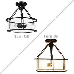 3-Light Flush Mount Ceiling Light | Bright & Plus.