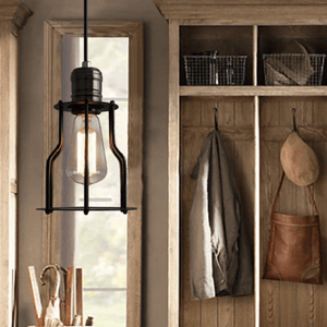 6 Head Industrial Wire Cage Chandelier / Pendant Lights | Bright & Plus.