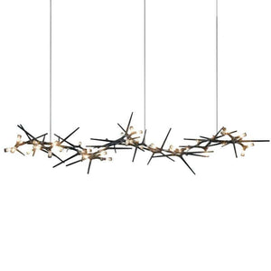 Alessandro - Postmodern Black Retro Chandelier