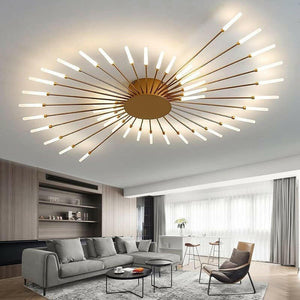 Arvid - Modern Flower Shaped Ceiling Lamp (28/42 heads)