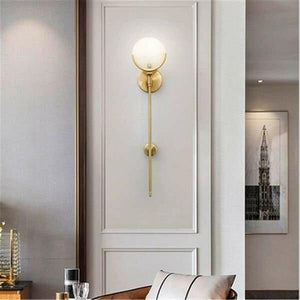 Attono - Modern Natural Marble Wall Lamp | Bright & Plus.