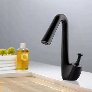 Avita - Single Lever Bathroom Sink Faucet with Rotation