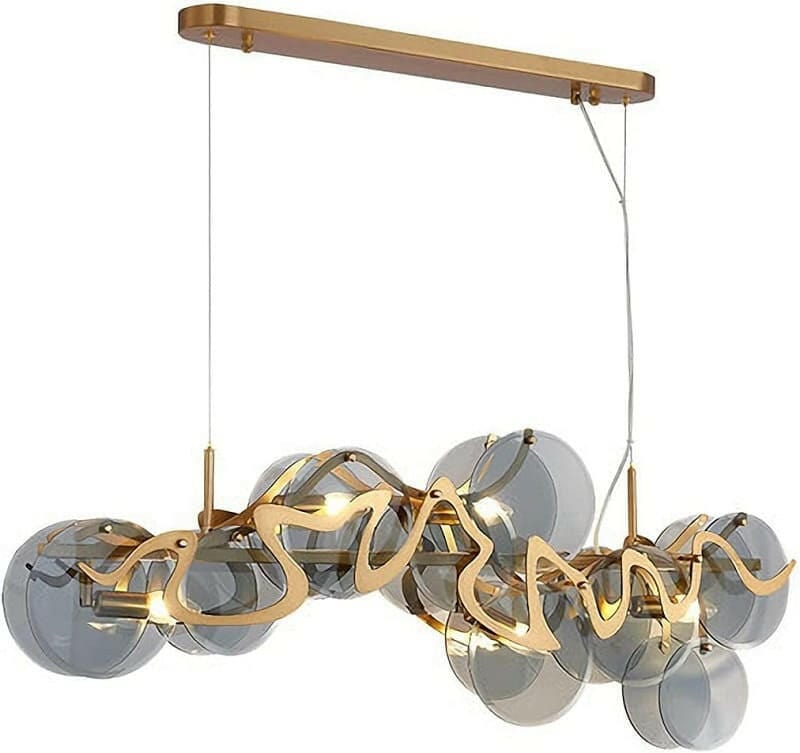 Cloud - Modern Gold Sputnik Crystal Chandelier