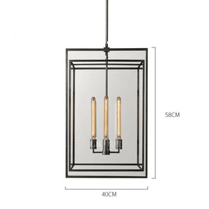 Bent - 4-light Modern Linear Chandelier