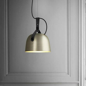 Fredd - LED Design Pendant with Loft Rounded Matal Lampshade