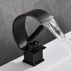 Blackwood - Waterfall Single Handle Faucet | Bright & Plus.