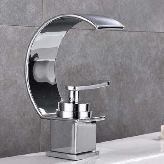 Blackwood - Waterfall Single Handle Faucet | Bright & Plus.