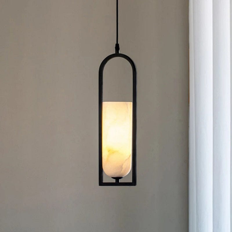 Brecht - Natural Copper Marble Pendant Lamp