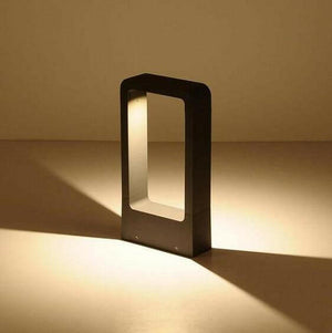 Breckyn - Modern Black Frame Garden Light | Bright & Plus.