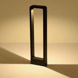 Breckyn - Modern Black Frame Garden Light | Bright & Plus.