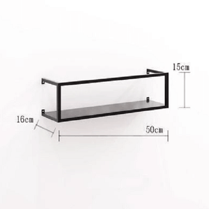 Brock - Modern Nordic Iron Frame Shelves | Bright & Plus.