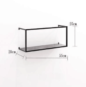 Brock - Modern Nordic Iron Frame Shelves | Bright & Plus.