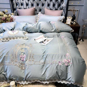 Buckingham Royal Rose Duvet Cover (7 Pieces) Bedding | Bright & Plus.