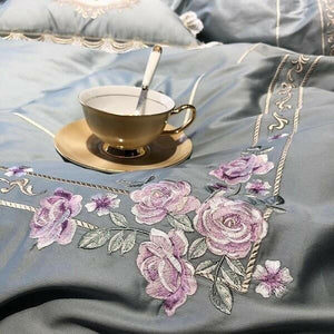 Buckingham Royal Rose Duvet Cover (7 Pieces) Bedding | Bright & Plus.