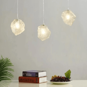 Burley - Glass Pendant Hanging Lamp | Bright & Plus.