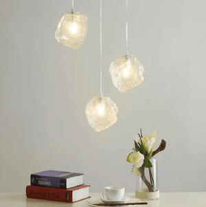 Burley - Glass Pendant Hanging Lamp | Bright & Plus.