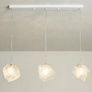 Burley - Glass Pendant Hanging Lamp | Bright & Plus.