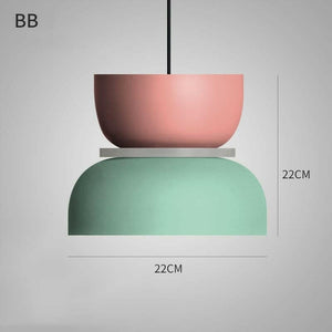 Caesar - Nordic Style Colored Pendant Lamp