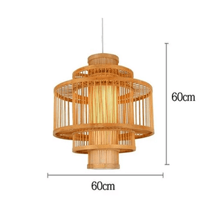 Calico - Bamboo Pendant Hanging Light | Bright & Plus.