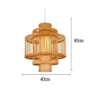 Calico - Bamboo Pendant Hanging Light | Bright & Plus.