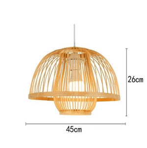 Calico - Bamboo Pendant Hanging Light | Bright & Plus.