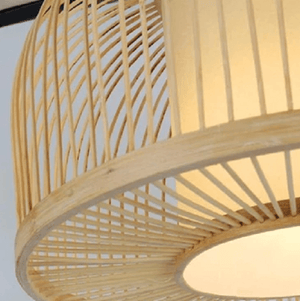 Calico - Bamboo Pendant Hanging Light | Bright & Plus.