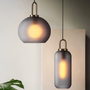 Cam- Glass Pendant Light | Bright & Plus.