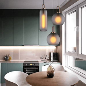 Cam- Glass Pendant Light | Bright & Plus.