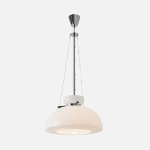 Cander - Retro White Glass Pendant