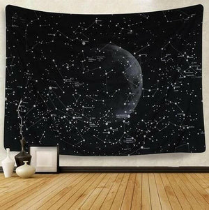 Cassiopeia - Constellation Tapestry Wall Hanging | Bright & Plus.