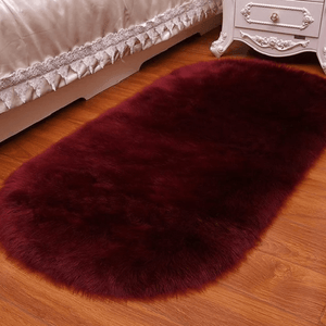 Charon - Faux Sheepskin Fluffy Rug | Bright & Plus.