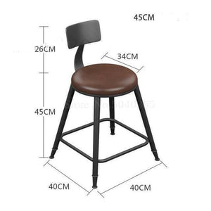 Chicago Minimalist Bar Stool | Bright & Plus.