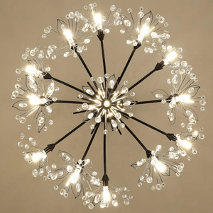 Crystal Bouquet Chandelier | Bright & Plus.