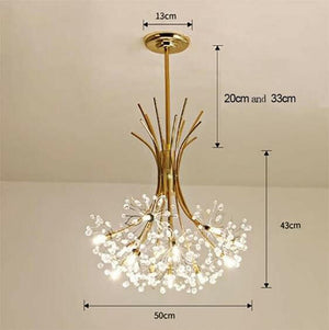 Crystal Bouquet Chandelier | Bright & Plus.