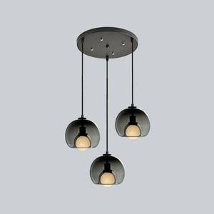 Dag - Modern Style Spherical Glass Pendant Lamp