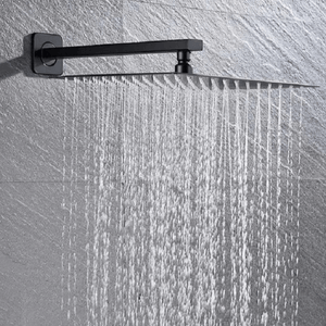 Danica - Matte Rainfall Shower Head | Bright & Plus.