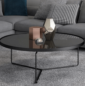 Darhk - Modern Nordic Round Coffee Table | Bright & Plus.