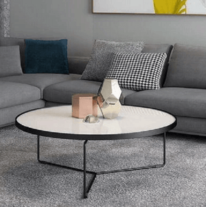 Darhk - Modern Nordic Round Coffee Table | Bright & Plus.