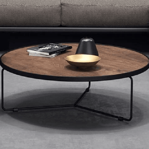 Darhk - Modern Nordic Round Coffee Table | Bright & Plus.