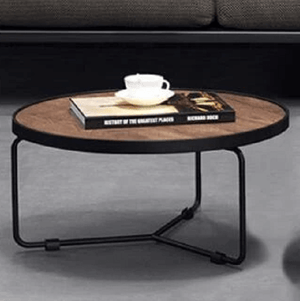 Darhk - Modern Nordic Round Coffee Table | Bright & Plus.