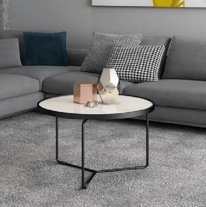 Darhk - Modern Nordic Round Coffee Table | Bright & Plus.