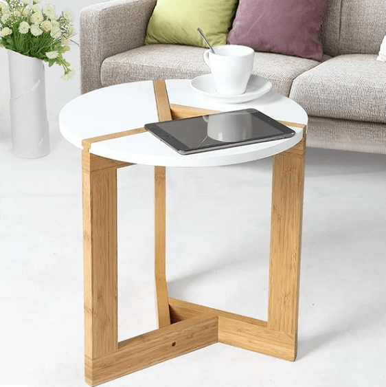 Darius - Modern Nordic Round Coffee Table | Bright & Plus.