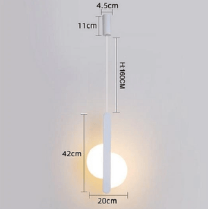 Declan - Modern LED Hanging Light | Bright & Plus.