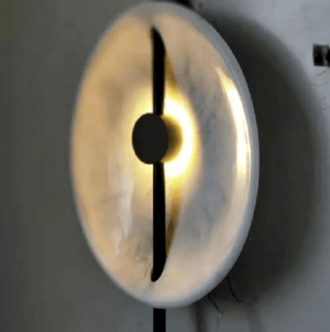 Dellar - Marble Art Deco Wall Lamp | Bright & Plus.