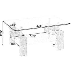 Demsie Coffee Table | Bright & Plus.