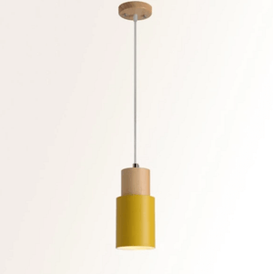 Designer Nordic Wooden Base Hanging Light | Bright & Plus.