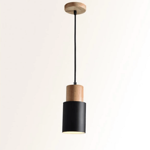 Designer Nordic Wooden Base Hanging Light | Bright & Plus.