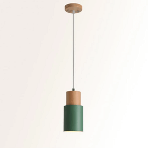 Designer Nordic Wooden Base Hanging Light | Bright & Plus.