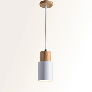 Designer Nordic Wooden Base Hanging Light | Bright & Plus.