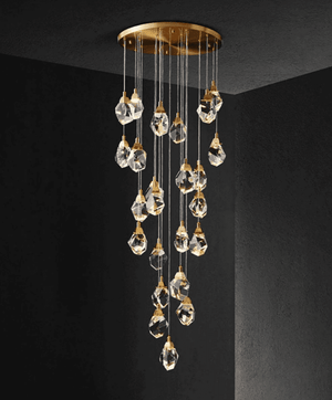 Diamante  Crystal Pendant Light